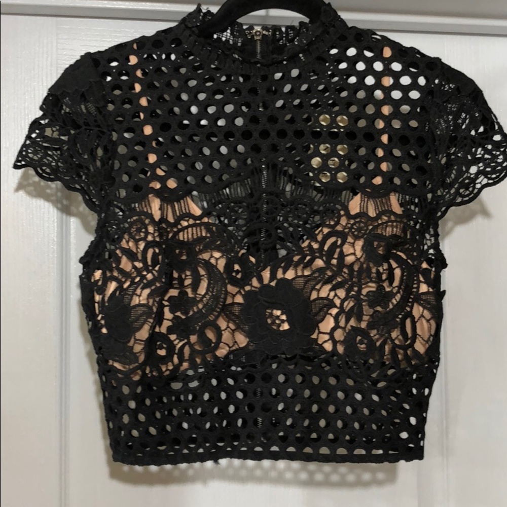 Lace Crop Top